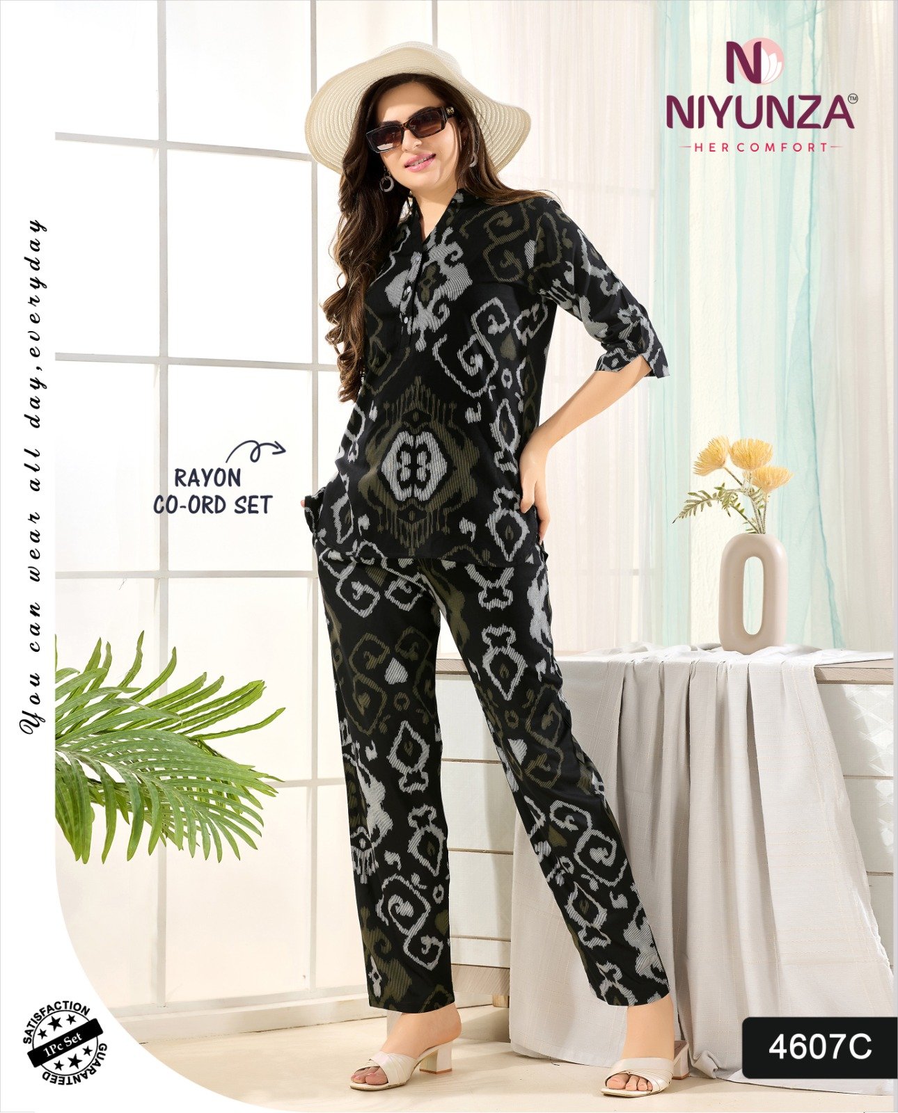Niyunza Rayon cord set 3