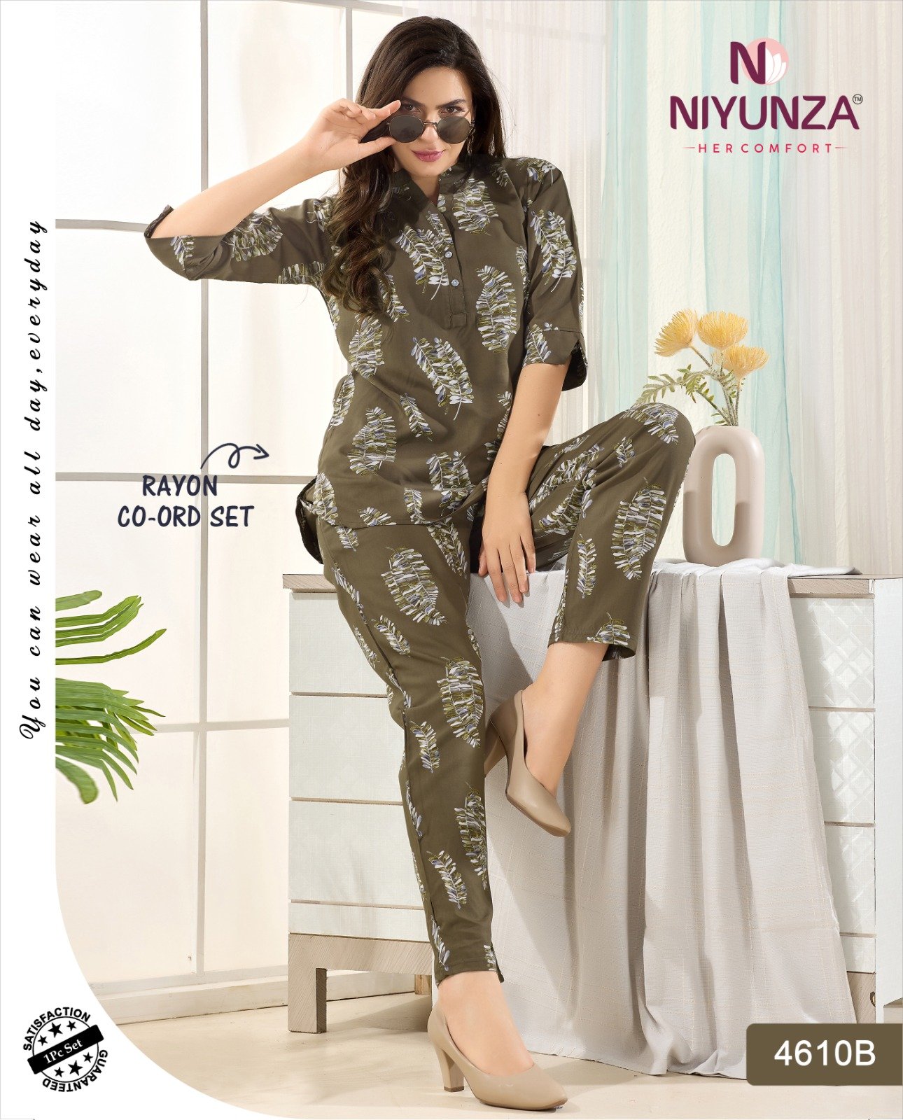 Niyunza Rayon cord set 9