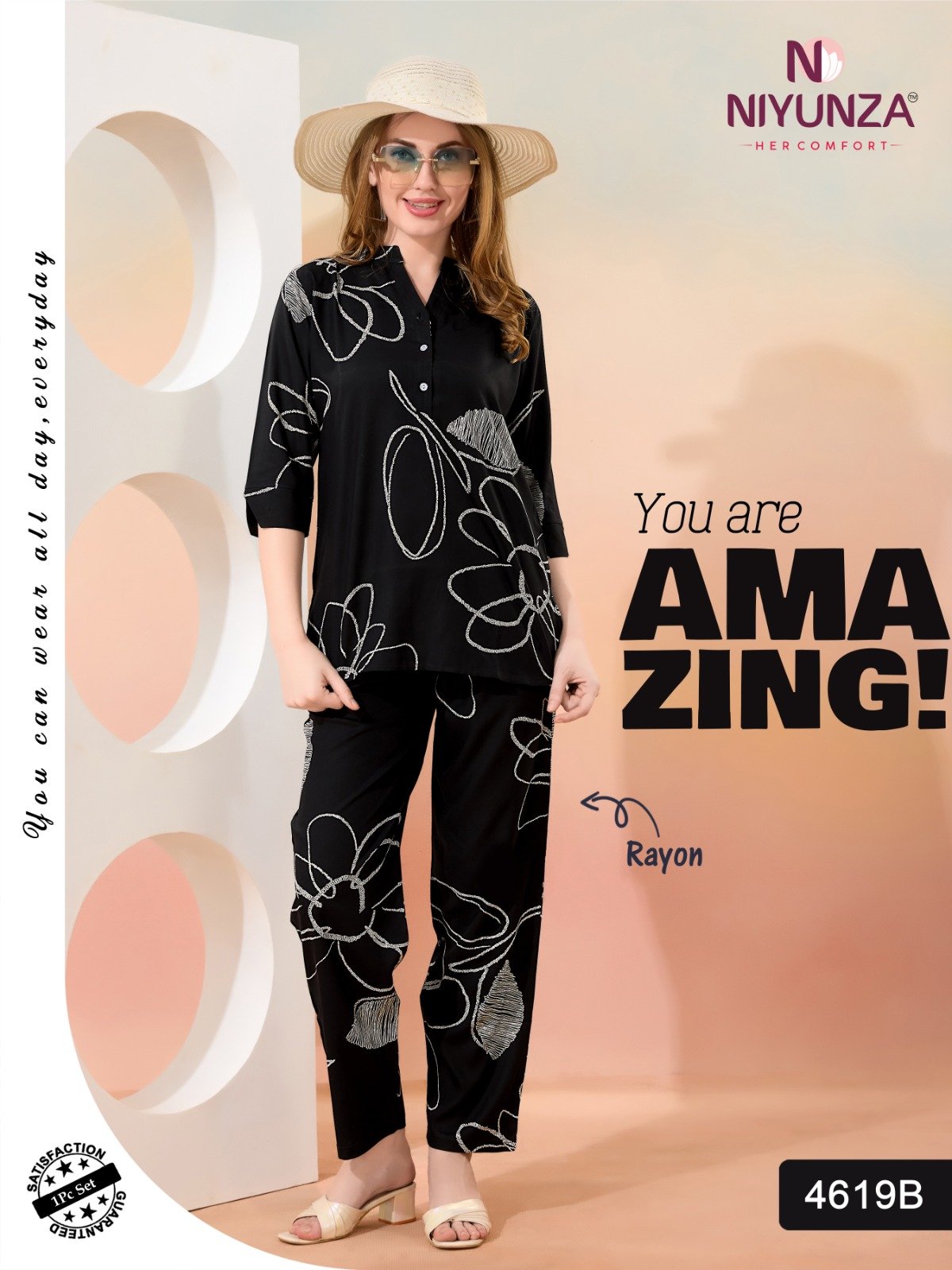 Rayon N S (V neck) 1