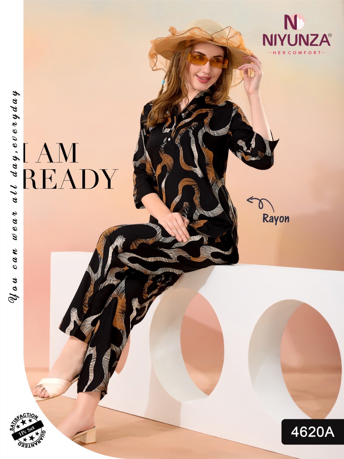 Rayon N S (V neck) 2